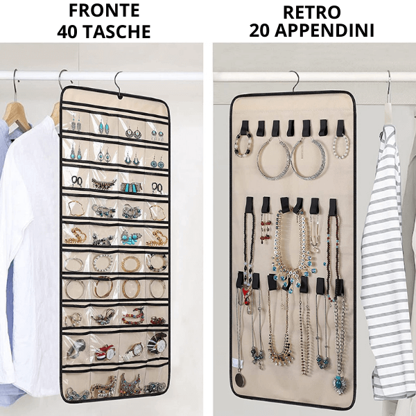 Organizer Porta Gioielli Appendibile