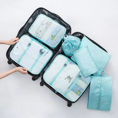 Organizer Valigia - Set da 7 Contenitori